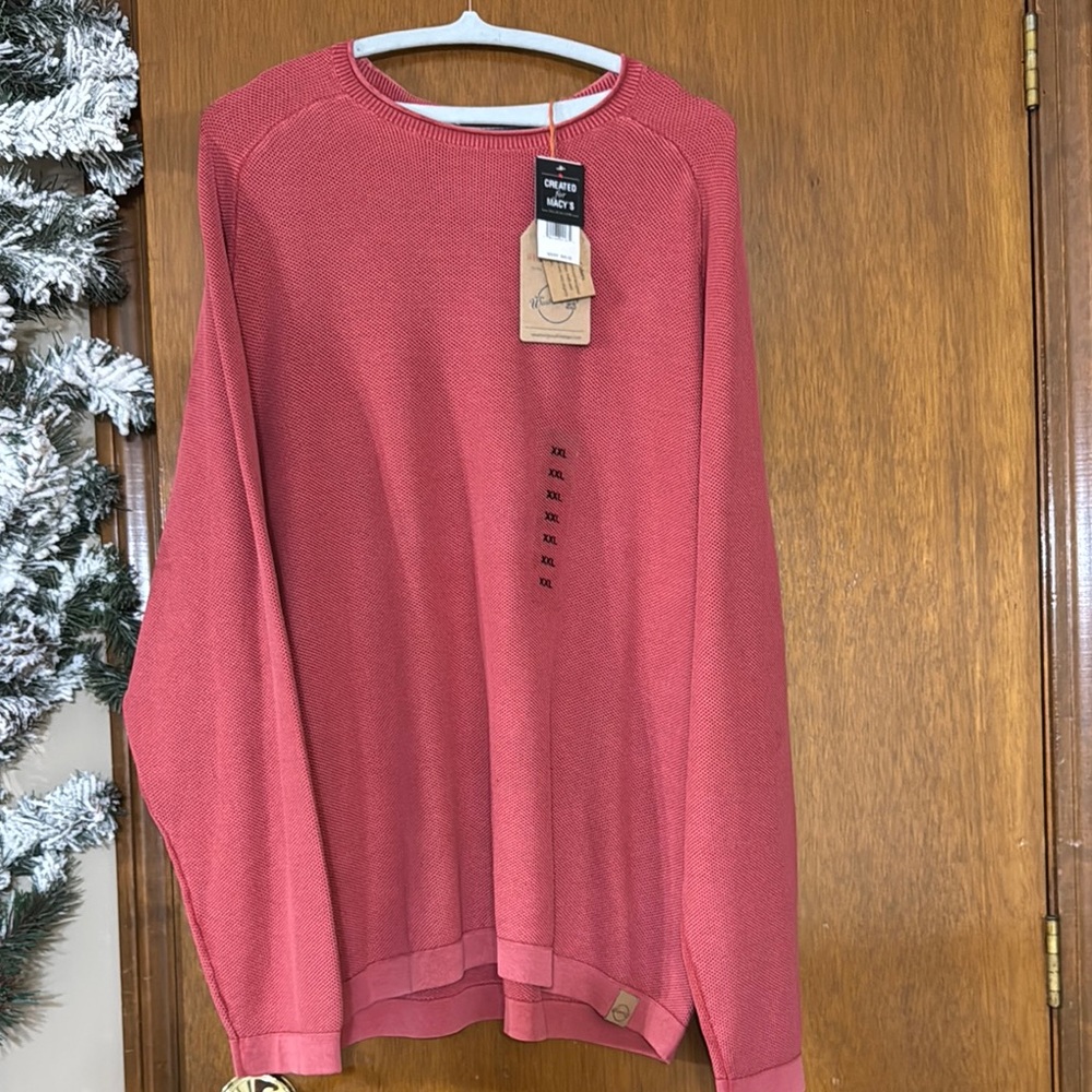 Men's Red Sweater